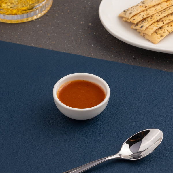 Ariane Miniature 2 1/5" x 1" White Porcelain NS Bowl - 18/Case (AMNARN000101016) - iFoodservice Online