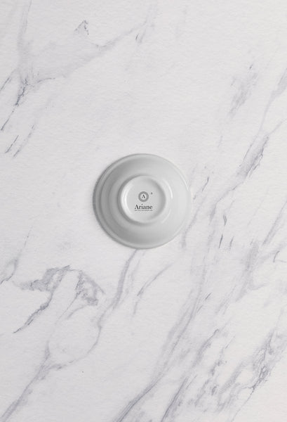 Ariane Miniature 2 3/4" x 1" White Porcelain Round Bowl - 18/Case (AMNARN000101029) - iFoodservice Online