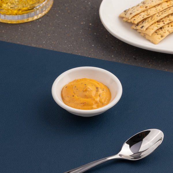 Ariane Miniature 2 3/4" x 1" White Porcelain Round Bowl - 18/Case (AMNARN000101029) - iFoodservice Online