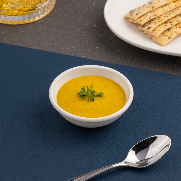 Ariane Miniature White 3" x 1" Porcelain Round Bowl - 18/Case (AMNARN000101030) - iFoodservice Online