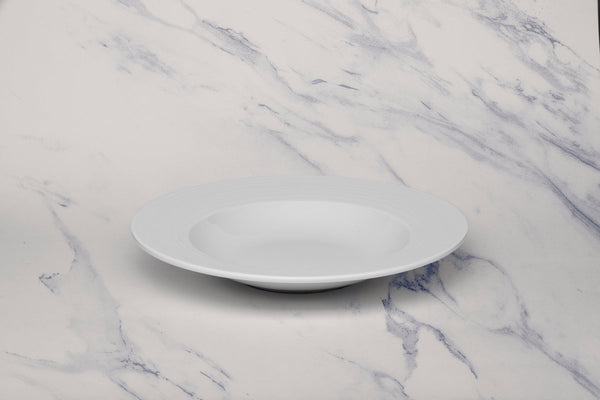 Ariane Prime 10 1/4" White Eclipse Porcelain Deep Plate - 6/Case (APRARN120012026) - iFoodservice Online