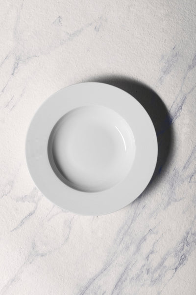 Ariane Prime 10 1/4" White Orba Porcelain Deep Plate - 6/Case (APRARN121012026) - iFoodservice Online