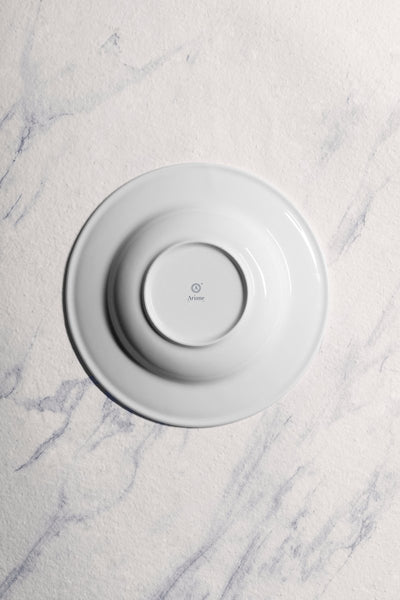 Ariane Prime 10 1/4" White Orba Porcelain Deep Plate - 6/Case (APRARN121012026) - iFoodservice Online