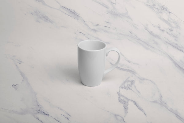 Ariane Prime 10 1/7 Oz Prime - Warm White Porcelain Mug - 6/Case (APRARN000054030) - iFoodservice Online