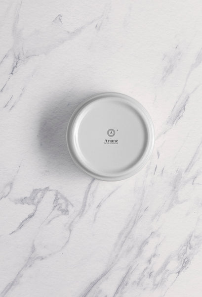 Ariane Prime 10 1/7 Oz Prime - Warm White Porcelain Soup Bowl Without Handle - 12/Case (APRARN000023030) - iFoodservice Online