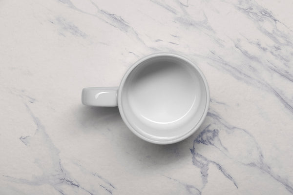 Ariane Prime 10 1/7 Oz Prime - Warm White Porcelain Stackable Mug - 6/Case (APRARN000053030) - iFoodservice Online