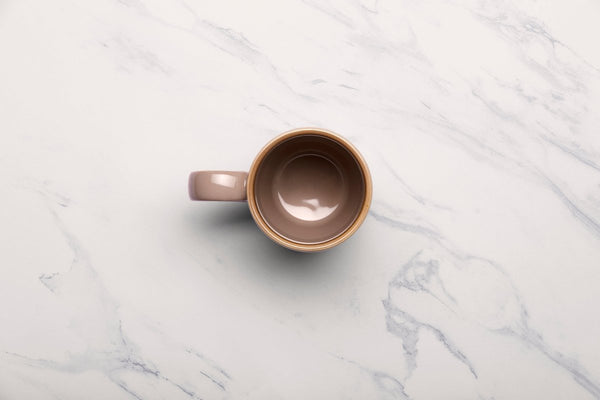 Ariane Prime 10 1/7 Oz Splash Beige Porcelain Mug - 6/Case (APRARN257054030) - iFoodservice Online