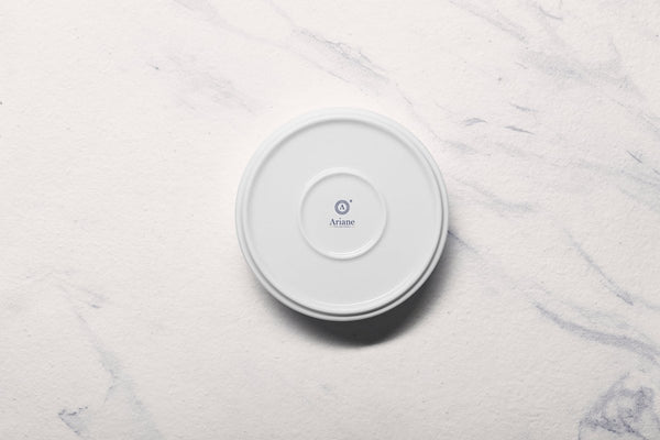 Ariane Prime 10 1/7 Oz White Eclipse Porcelain Soup Bowl Without Handle - 12/Case (APRARN120023030) - iFoodservice Online