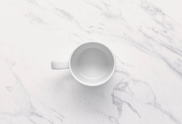 Ariane Prime 10 1/7 Oz White Eclipse Porcelain Stackable Mug - 12/Case (APRARN120053030) - iFoodservice Online