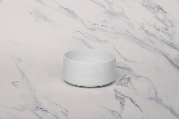 Ariane Prime 10 1/7 Oz White Orba Porcelain Soup Bowl Without Handle - 12/Case (APRARN121023030) - iFoodservice Online