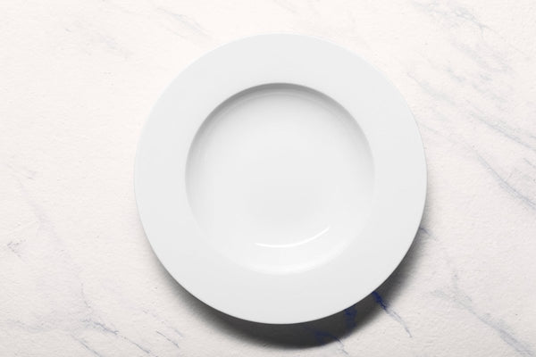 Ariane Prime 11 4/5" Prime - Warm White Porcelain Deep Plate - 6/Case (APRARN000012030) - iFoodservice Online