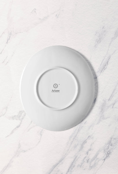 Ariane Prime 11 4/5" Prime - Warm White Porcelain Steak Plate - 6/Case (APRARN000016030) - iFoodservice Online