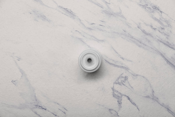 Ariane Prime 2 1/5" Prime - Warm White Porcelain Pepper Shaker - 12/Case (APRARN000072001) - iFoodservice Online