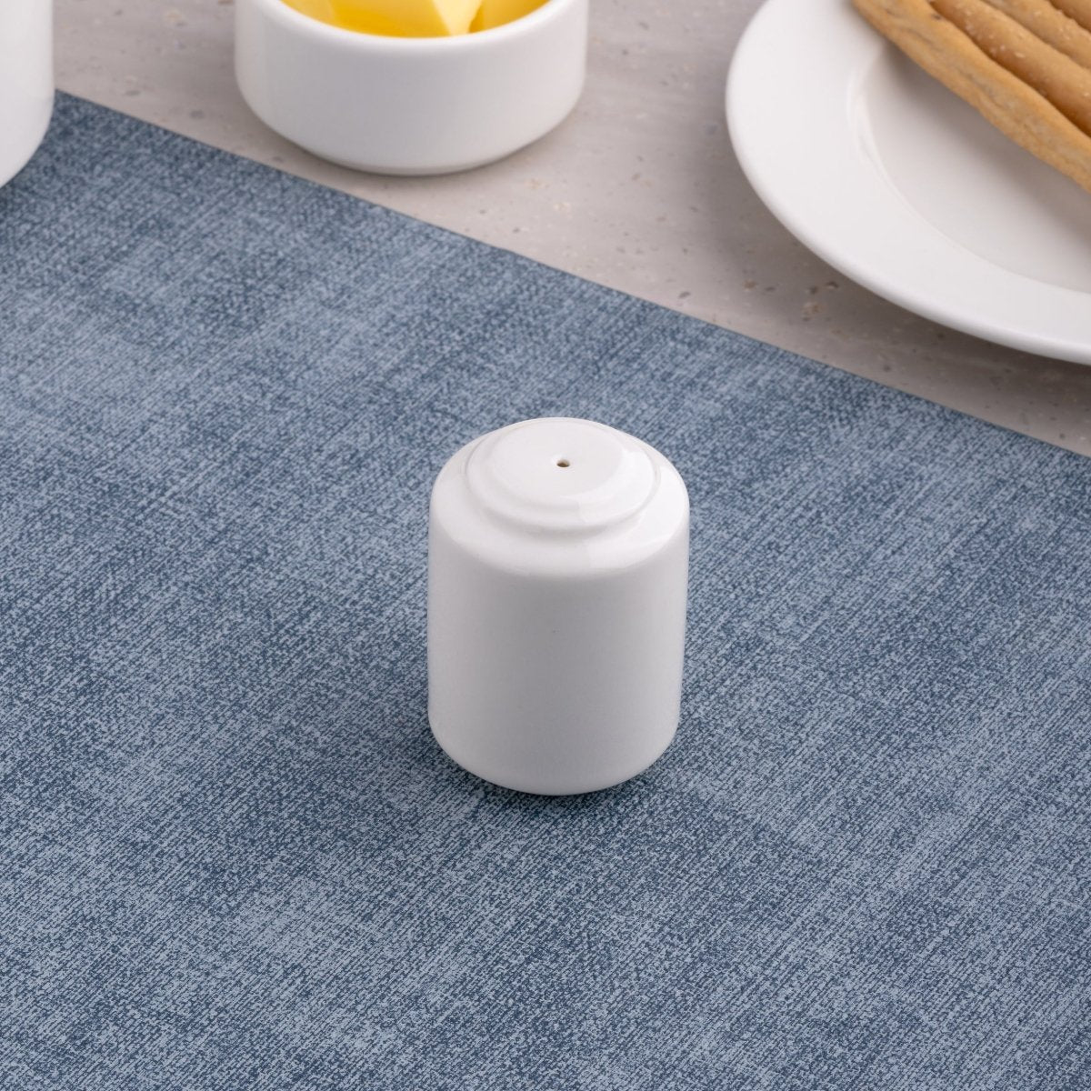 Ariane Prime 2 1/5" Prime - Warm White Porcelain Pepper Shaker - 12/Case (APRARN000072001) - iFoodservice Online