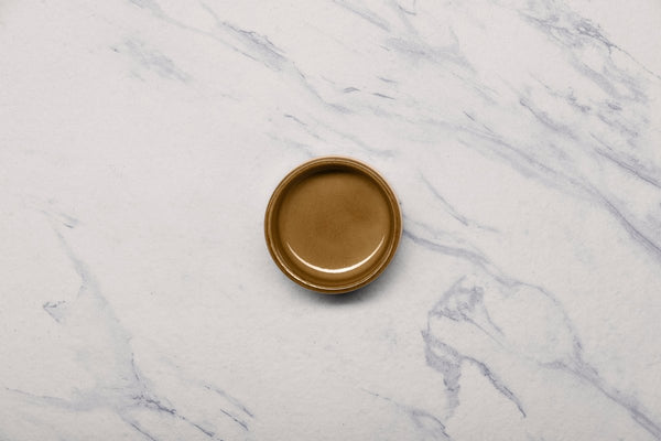 Ariane Prime 2 3/4" White Freckles Porcelain Butter Ramekin - 12/Case (APRARND55075001) - iFoodservice Online