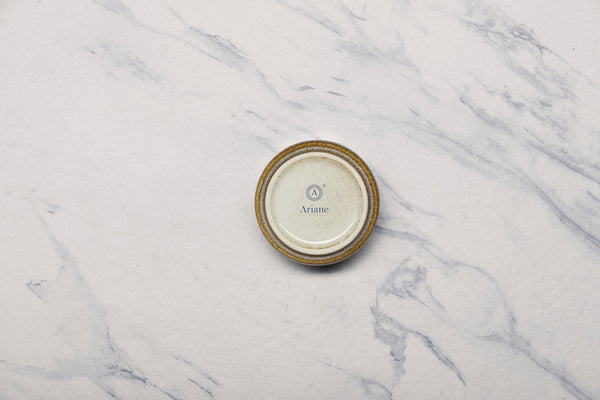 Ariane Prime 2 3/4" White Freckles Porcelain Butter Ramekin - 12/Case (APRARND55075001) - iFoodservice Online