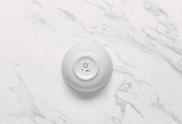 Ariane Prime 3 1/2" Orba White Porcelain Bowl - 12/Case (APRARN121022009) - iFoodservice Online