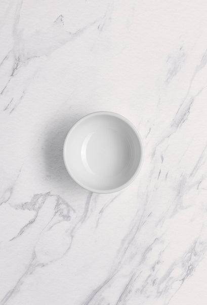 Ariane Prime 3 1/2" Orba White Porcelain Bowl - 12/Case (APRARN121022009) - iFoodservice Online