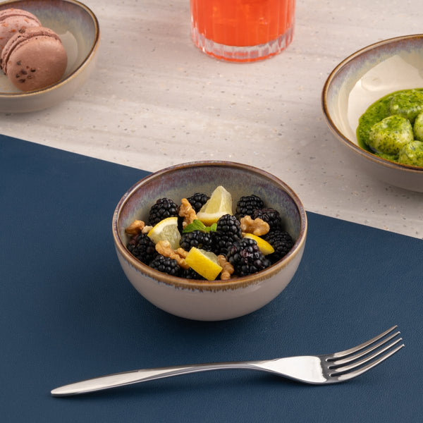 Ariane Prime 3 1/2" Splash Beige Porcelain Bowl - 12/Case (APRARN257022009) - iFoodservice Online