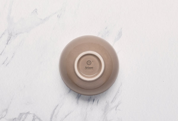 Ariane Prime 3 1/2" Splash Beige Porcelain Bowl - 12/Case (APRARN257022009) - iFoodservice Online