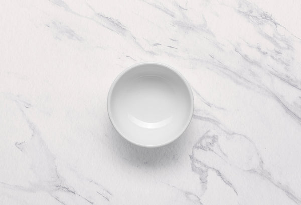 Ariane Prime 3 1/2" White Eclipse Porcelain Bowl - 12/Case (APRARN120022009) - iFoodservice Online