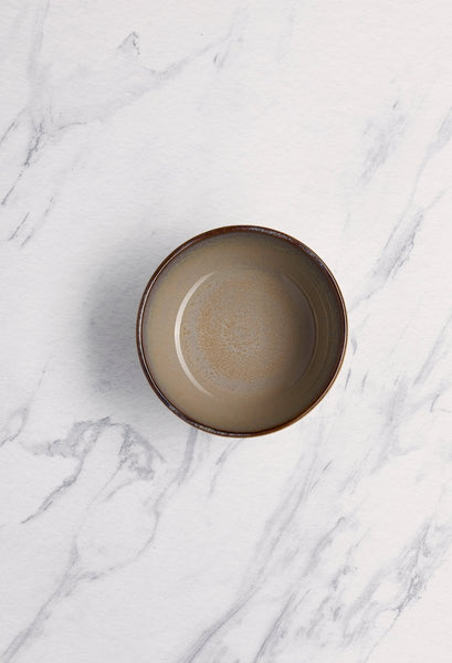 Ariane Prime 4 5/7" Splash Beige Porcelain Bowl - 12/Case (APRARN257022012) - iFoodservice Online