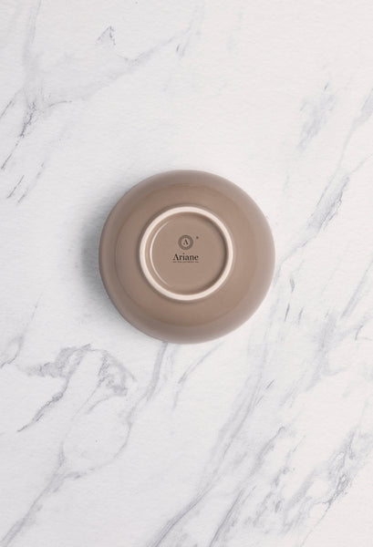 Ariane Prime 4 5/7" Splash Beige Porcelain Bowl - 12/Case (APRARN257022012) - iFoodservice Online