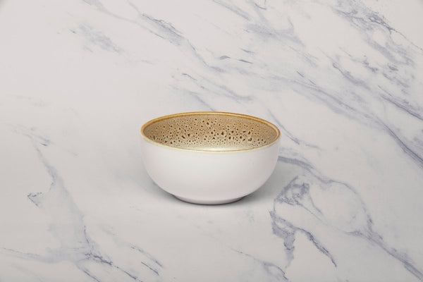 Ariane Prime 4 5/7" White Jaguar Porcelain Bowl - 12/Case (APRARND51022012) - iFoodservice Online