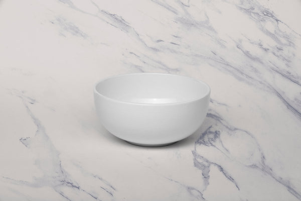 Ariane Prime 5 1/2" Orba White Porcelain Bowl - 8/Case (APRARN121022014) - iFoodservice Online