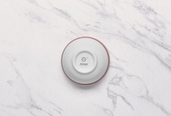 Ariane Prime 5 1/2" Twister Red Porcelain Bowl - 8/Case (APRARN204022014) - iFoodservice Online