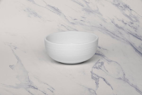 Ariane Prime 5 1/2" White Eclipse Porcelain Bowl - 8/Case (APRARN120022014) - iFoodservice Online