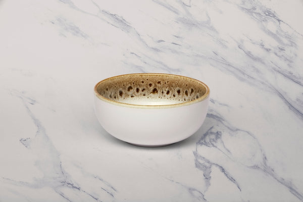 Ariane Prime 6 2/7" Jaguar White Porcelain Bowl - 8/Case (APRARND51022016) - iFoodservice Online