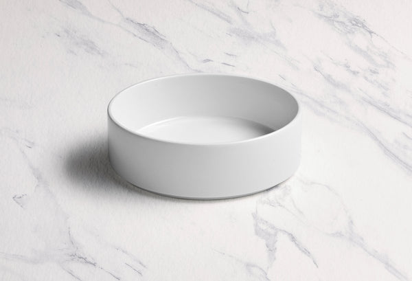 Ariane Prime 6 2/7" Prime - Warm White Porcelain Stackable Salad Bowl - 8/Case (APRARN000021016) - iFoodservice Online