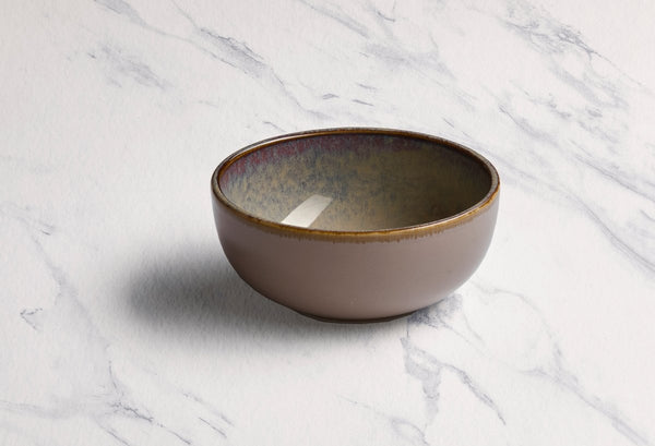 Ariane Prime 6 2/7" Splash Beige Porcelain Bowl - 8/Case (APRARN257022016) - iFoodservice Online