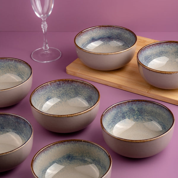 Ariane Prime 6 2/7" Splash Beige Porcelain Bowl - 8/Case (APRARN257022016) - iFoodservice Online