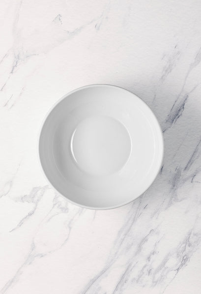 Ariane Prime 6 2/7" White Orba Porcelain Bowl - 8/Case (APRARN121022016) - iFoodservice Online