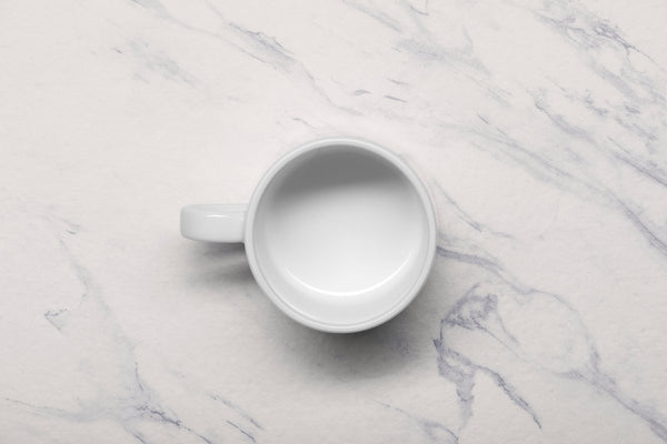 Ariane Prime 6 3/4 Oz Prime - Warm White Porcelain Stackable Coffee Cup - 12/Case (APRARN000043020) - iFoodservice Online