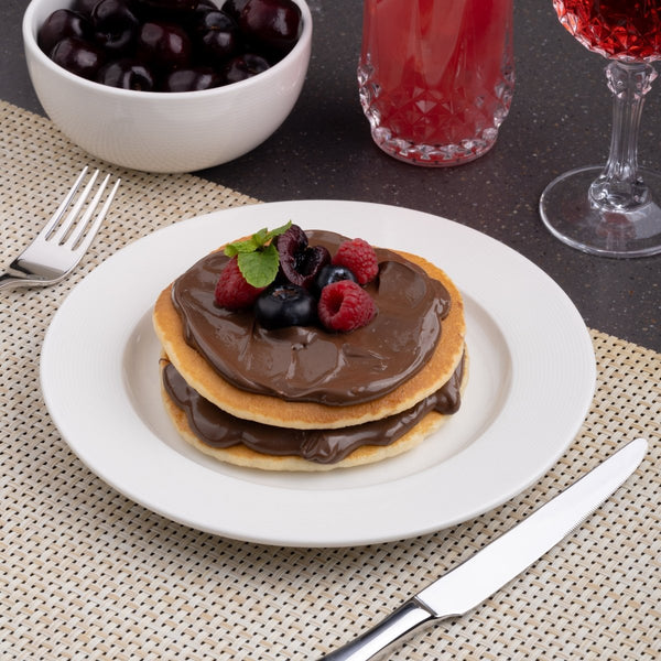 Ariane Prime 8 1/4" White Orba Porcelain Flat Plate - 12/Case (APRARN121011021) - iFoodservice Online