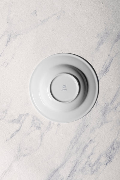 Ariane Prime 9" Orba White Porcelain Deep Plate - 12/Case (APRARN121012023) - iFoodservice Online