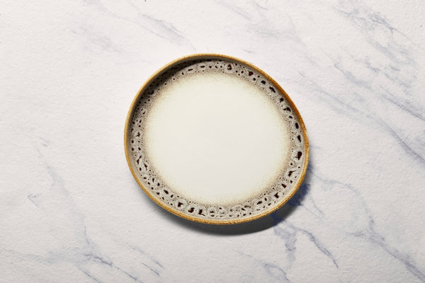 Ariane Retail 9 5/6'' x 8 7/9'' Jaguar Porcelain Elevated Oval Plate - 6/Case (ARTARND51101007) - iFoodservice Online