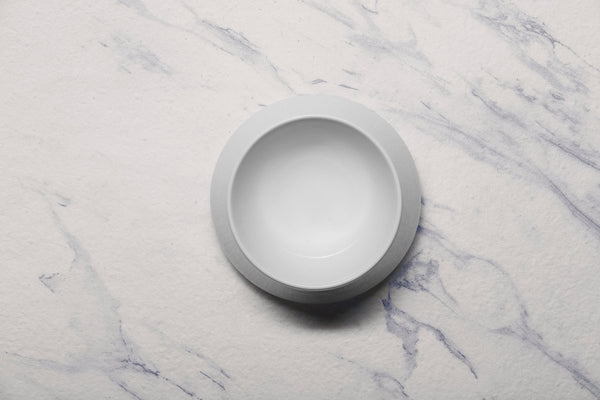 Ariane Slide 6" Slide - Warm White Porcelain Bowl - 6/Case (ADEARN000022015) - iFoodservice Online
