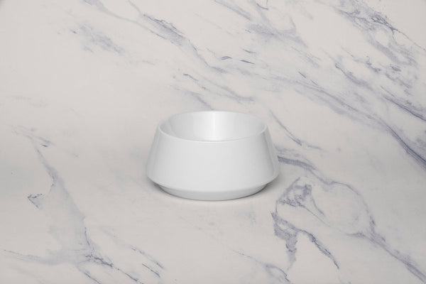 Ariane Slide 6" Slide - Warm White Porcelain Bowl - 6/Case (ADEARN000022015) - iFoodservice Online