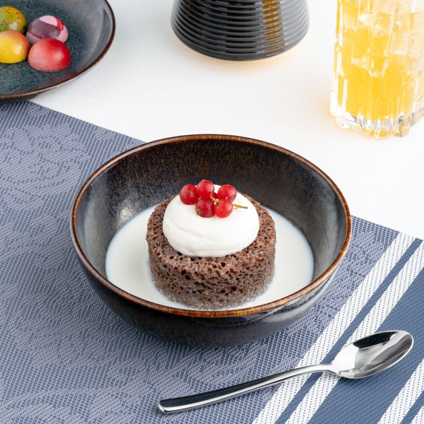 Ariane Titanium 6 2/7" Equinox Porcelain Bowl - 6/Case (ATIARND66022016) - iFoodservice Online