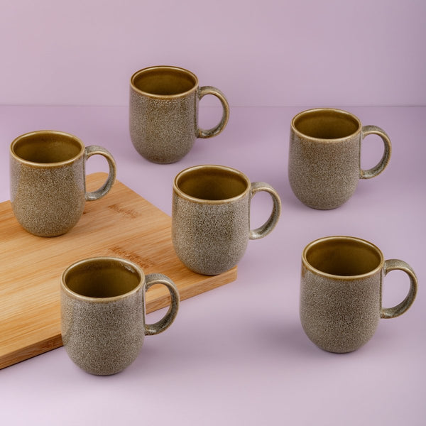 Ariane Vital Coupe 10 1/7 Oz Freckles Porcelain Mug - 6/Case (AVCARND55054030) - iFoodservice Online