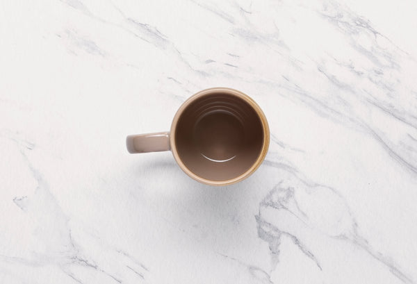 Ariane Vital Coupe 10 1/7 Oz Splash Beige Porcelain Mug - 6/Case (AVCARN257054030) - iFoodservice Online