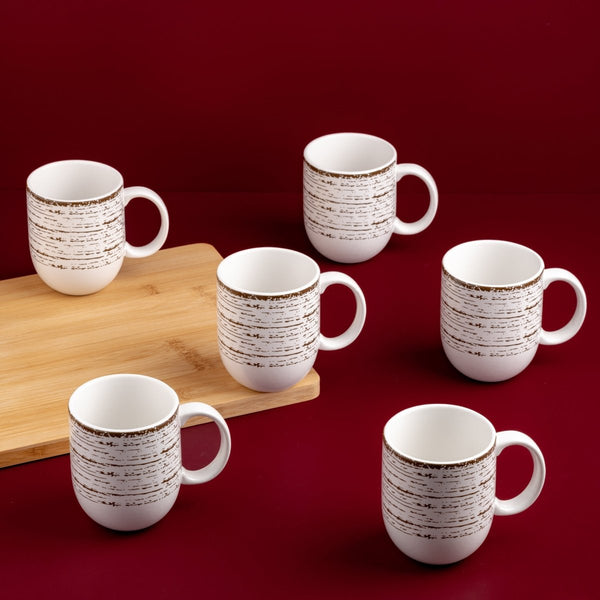 Ariane Vital Coupe 10 1/7 Oz Tornado - White Matt Porcelain Mug - 6/Case (AVCARN427054030) - iFoodservice Online