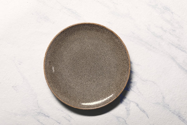 Ariane Vital Coupe 10 5/8" Freckles Porcelain Coupe Round Rimless Plate - 6/Case (AVCARNC97011027) - iFoodservice Online