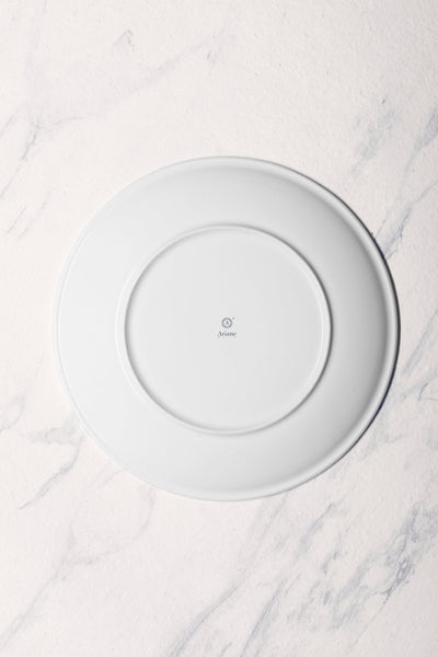 Ariane Vital Coupe 12 1/5" Twister Red Porcelain Coupe Round Rimless Plate - 6/Case (AVCARN204011031) - iFoodservice Online