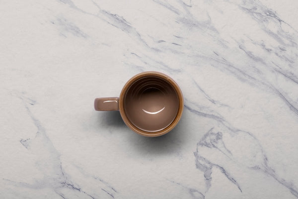 Ariane Vital Coupe 3 Oz Splash Beige Porcelain Coupe Espresso Cup - 12/Case (AVCARN257044009) - iFoodservice Online