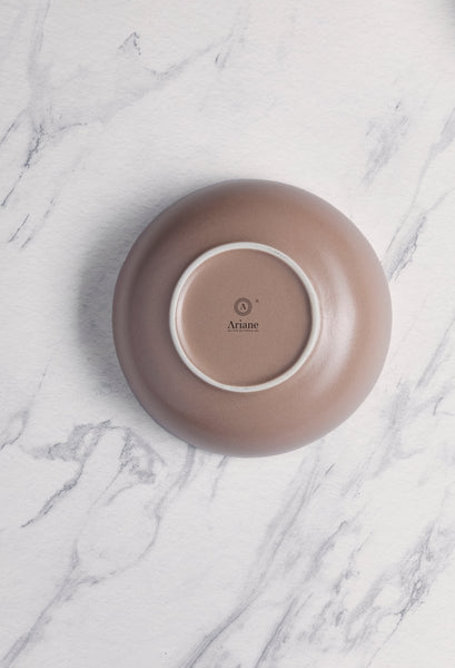 Ariane Vital Coupe 5 1/2" Tornado - Dessert Gray Porcelain Bowl - 8/Case (AVCARN429022014) - iFoodservice Online